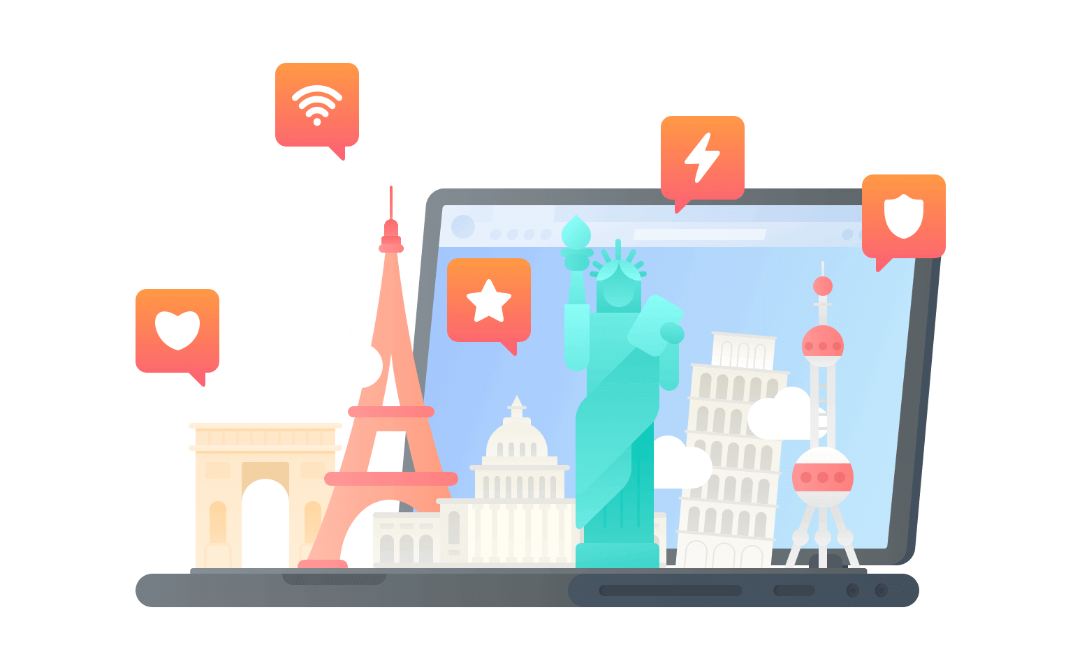 在直布罗陀连接到中国vpn - 返华APP